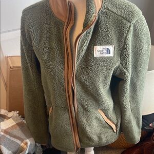 The North Face Green Fleece Jacket